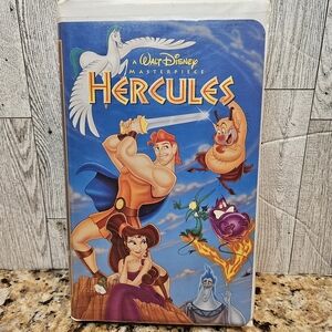 Hercules Walt Disney Masterpiece VHS Clamshell Family Movie Night